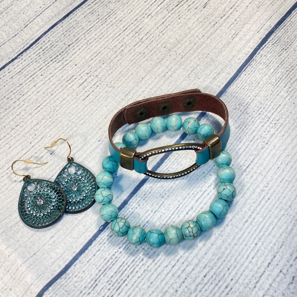 Turquoise jBloom Jewelry Set